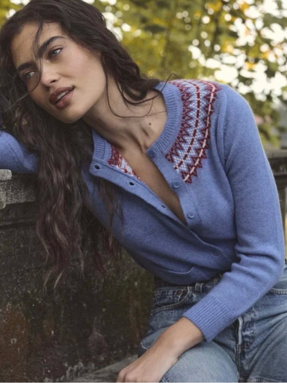 NWT Doen - Elliot Cashmere Cardigan - Size M